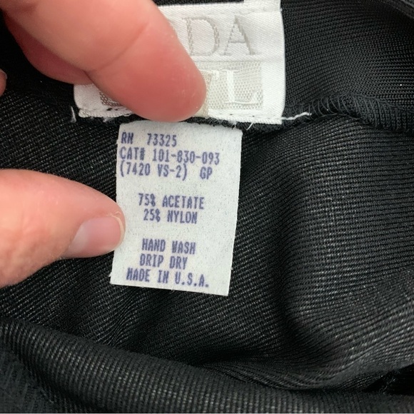 Vintage Moda International 90s Y2K Studded jeweled crystal Bodycon Mini Dress XS - Picture 8 of 16